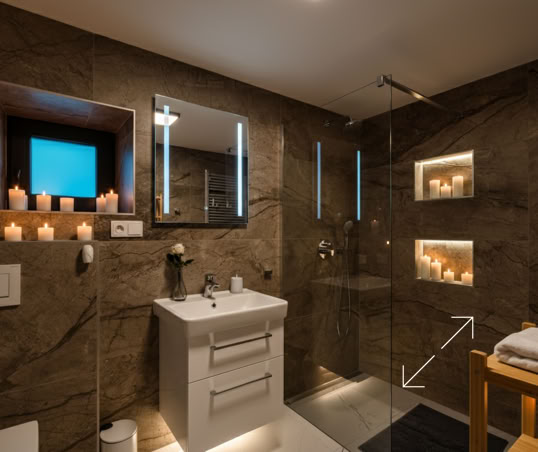 koupelna večerní pohoda